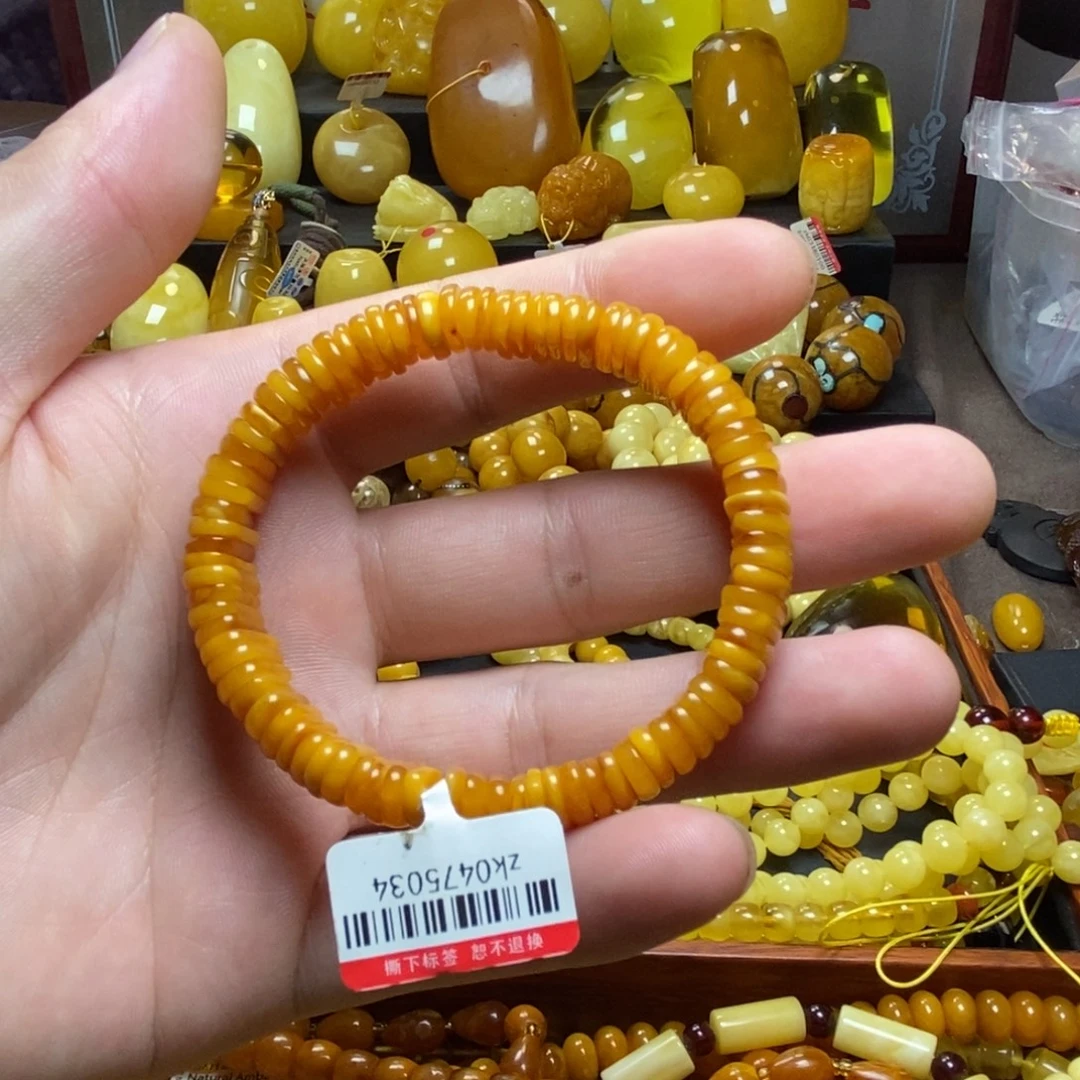 琥珀未镶嵌裸石蜜蜡