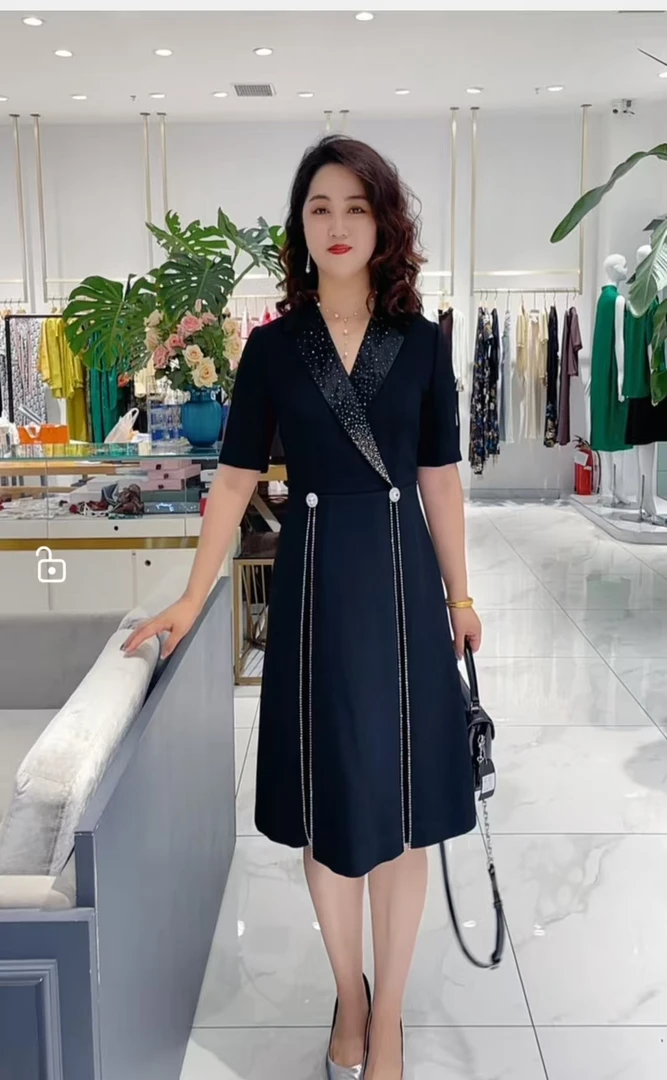 17233黑色连衣裙