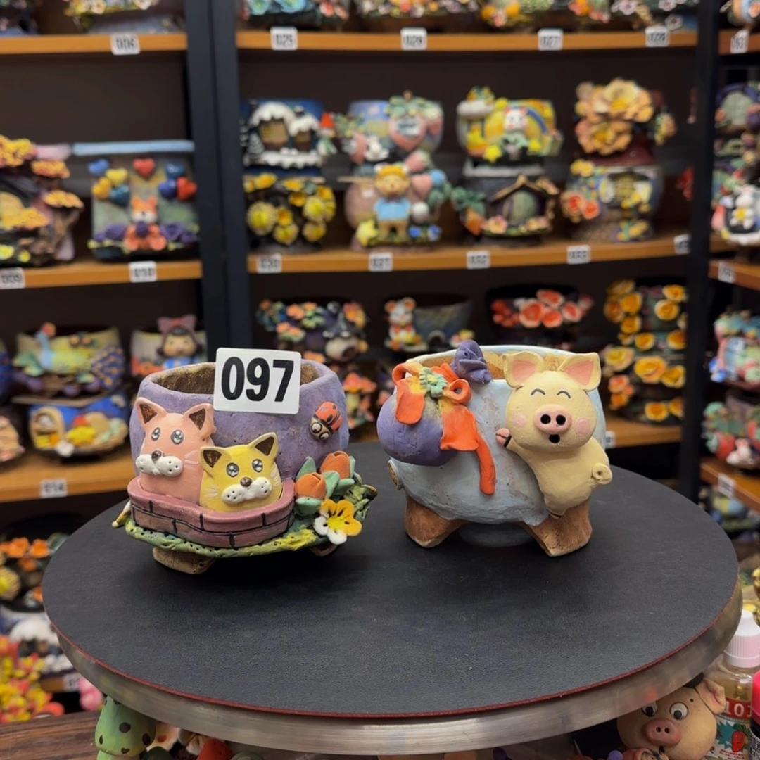 【闪购商品】粗陶手捏