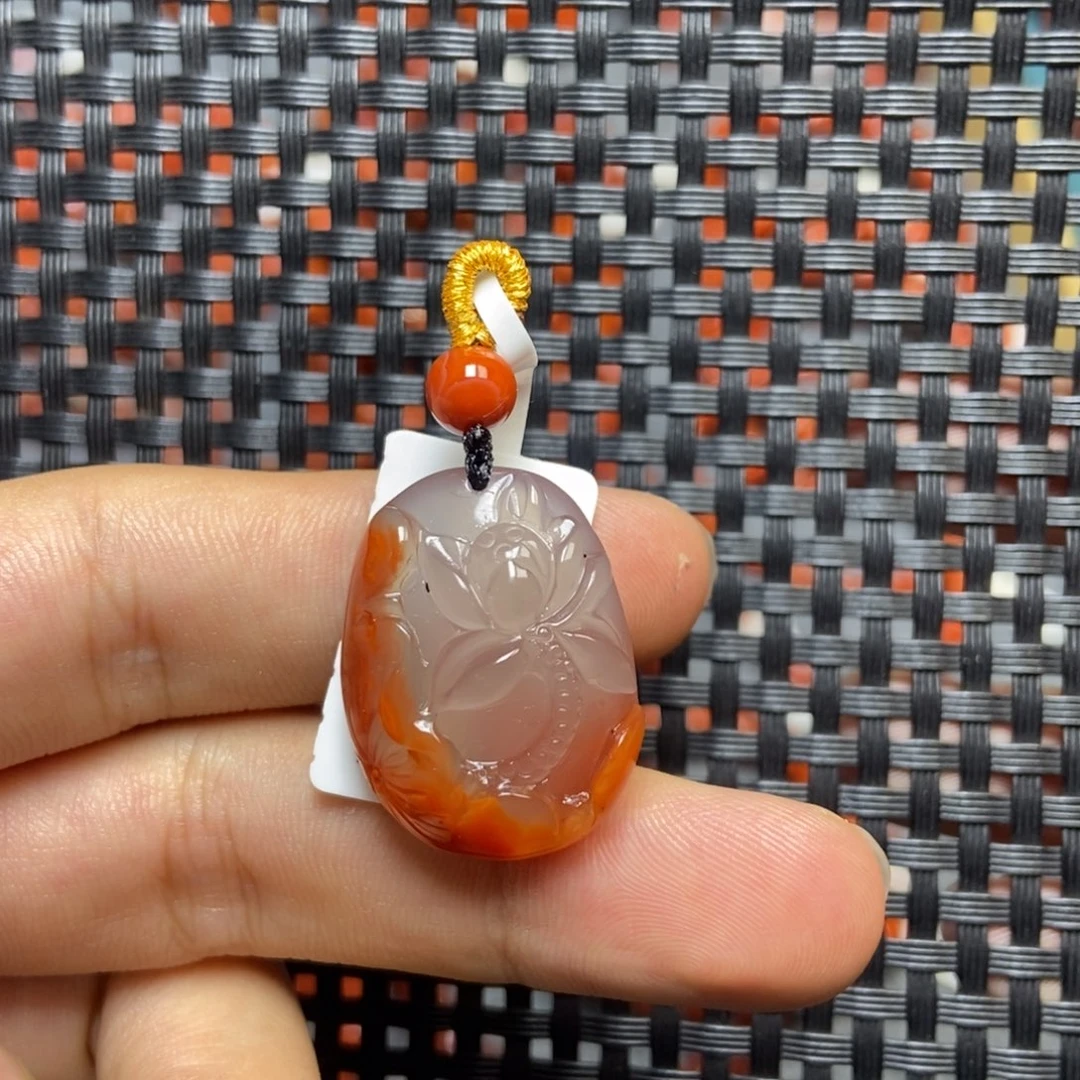 吊坠(不含链)未镶嵌南红玛瑙