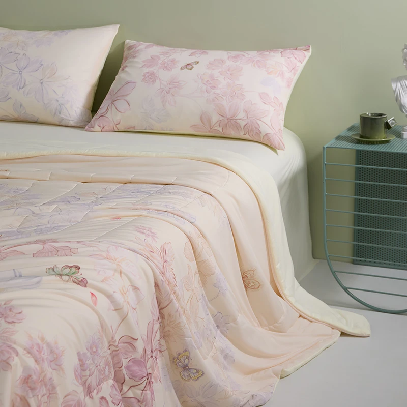 【芸裕家居】‘’冰芙蓉”-A类印花夏被25BZ019