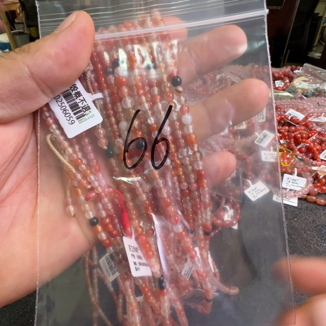 未镶嵌配饰南红玛瑙66多样性发其一条