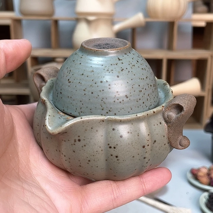 壶老段烧陶瓷茶器！