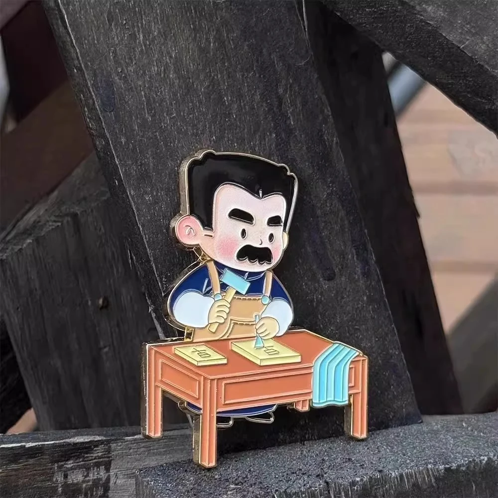 鲁迅童年刻早上学迟到冰箱贴绍兴旅游文创纪念品送朋友礼物