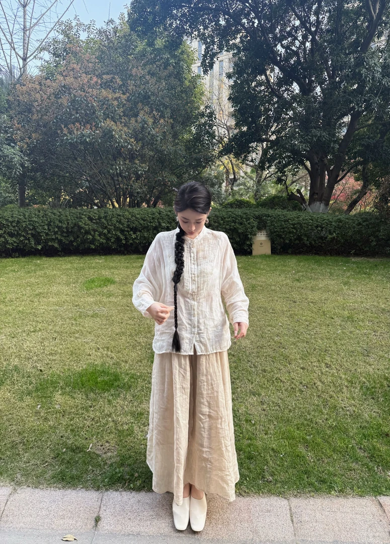 壹木夏季新款舒适透气套装