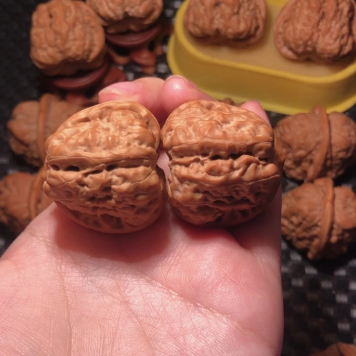 顺***水文玩核桃把件蛙王