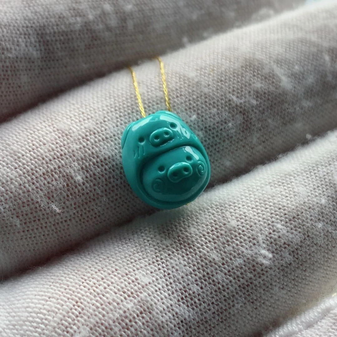 绿松石配饰未镶嵌