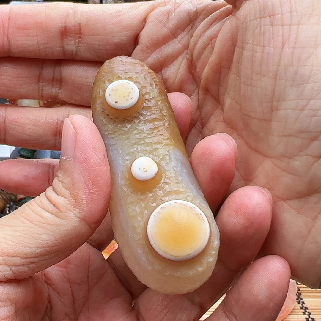 未镶嵌玛瑙/玉髓珠宝半成品