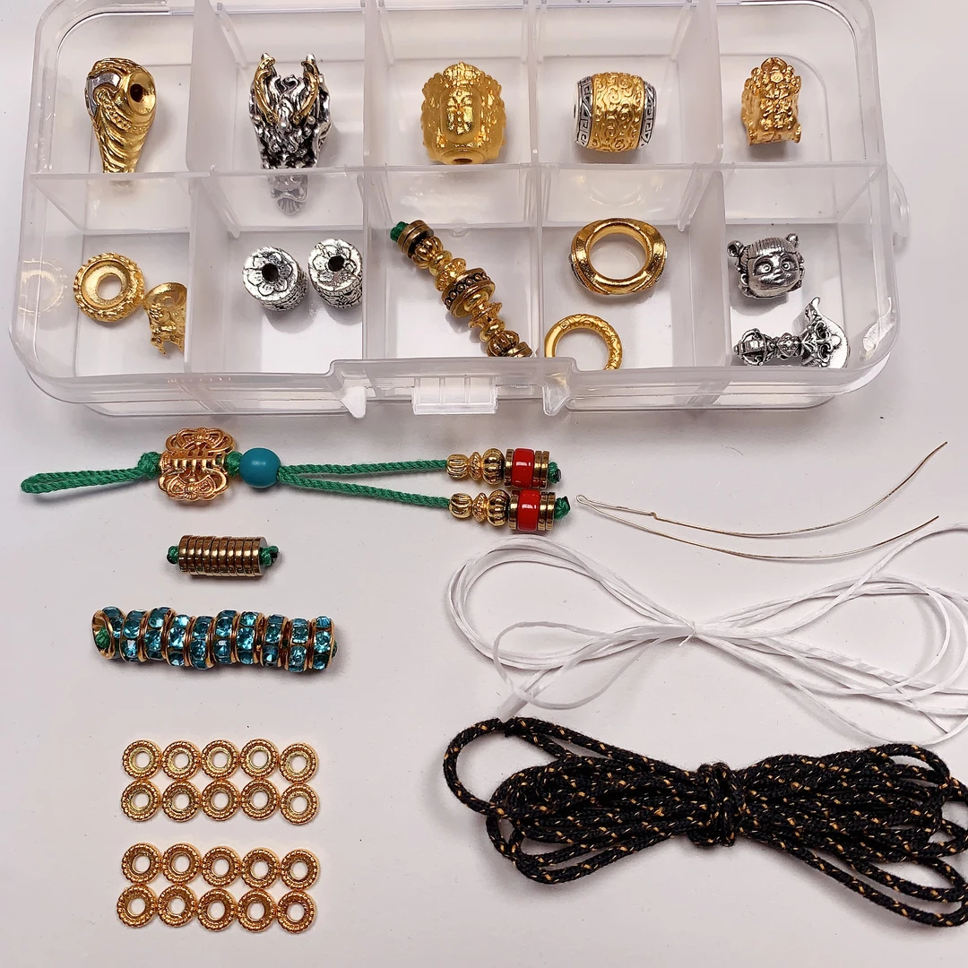 500号新款顶珠腰珠三通配饰适用于15mm以内108手串手持