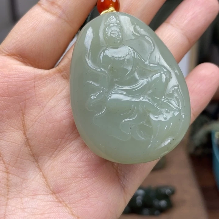 颈饰未镶嵌和田玉