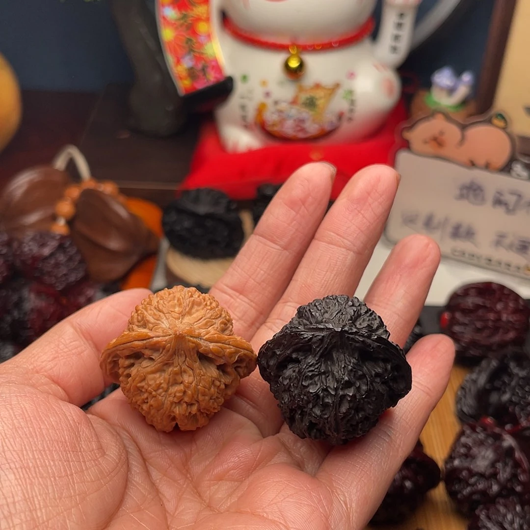 吊坠文玩核桃34满天星手捻