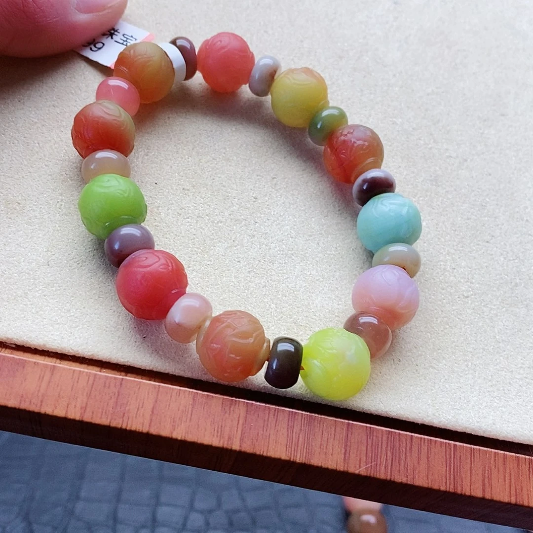 玛瑙手饰未镶嵌盐源030