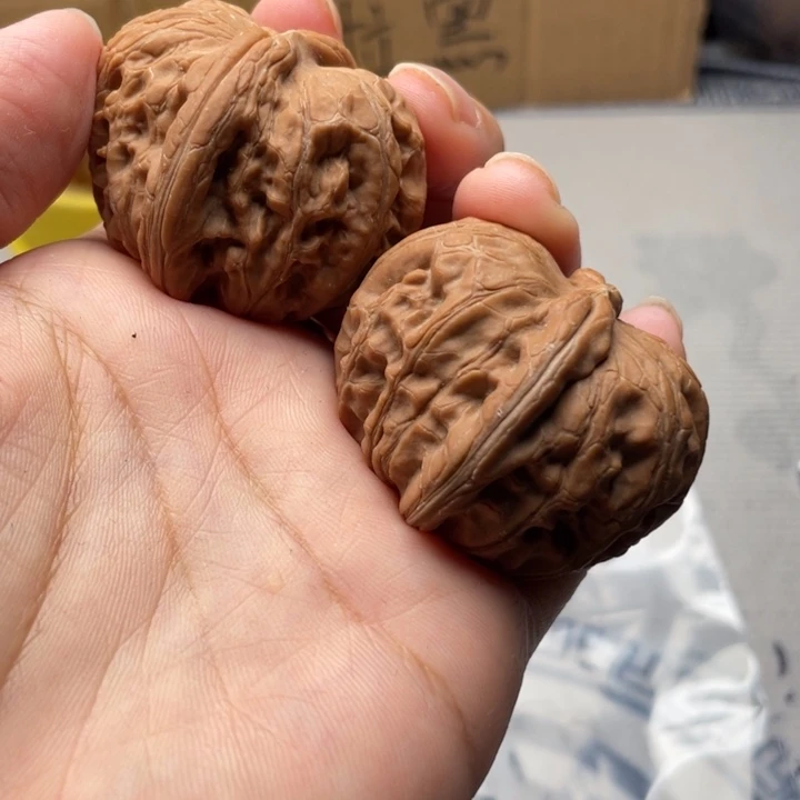 老***¥把件文玩核桃元宝43