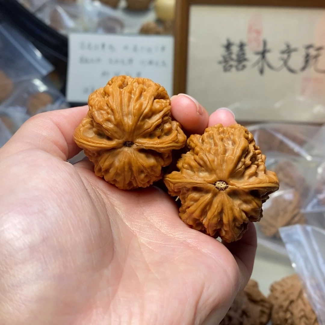 文玩核桃把件40球筋