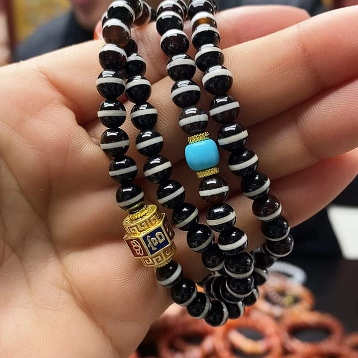 玛瑙/玉髓合金颈饰