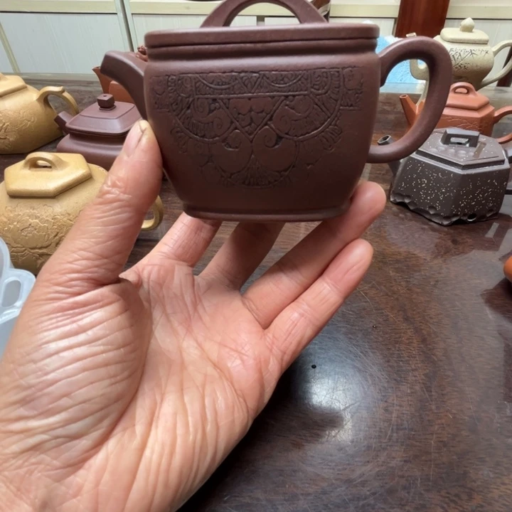 茶壶紫砂紫泥150c c