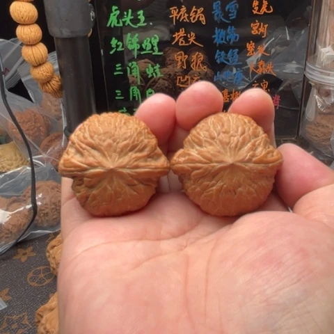 文玩核桃把件铁锤