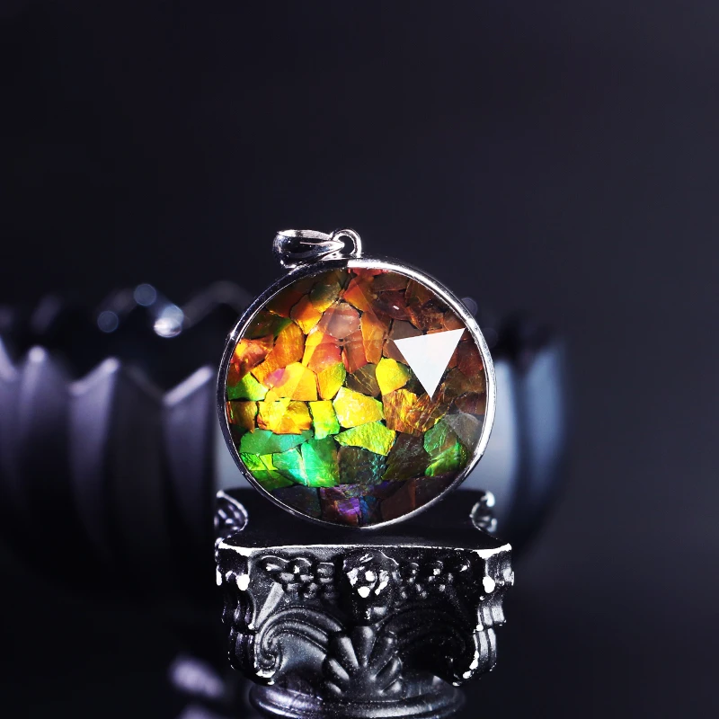 【大蕾蕾推荐】斑彩石愿望之星吊坠-多样性发其一