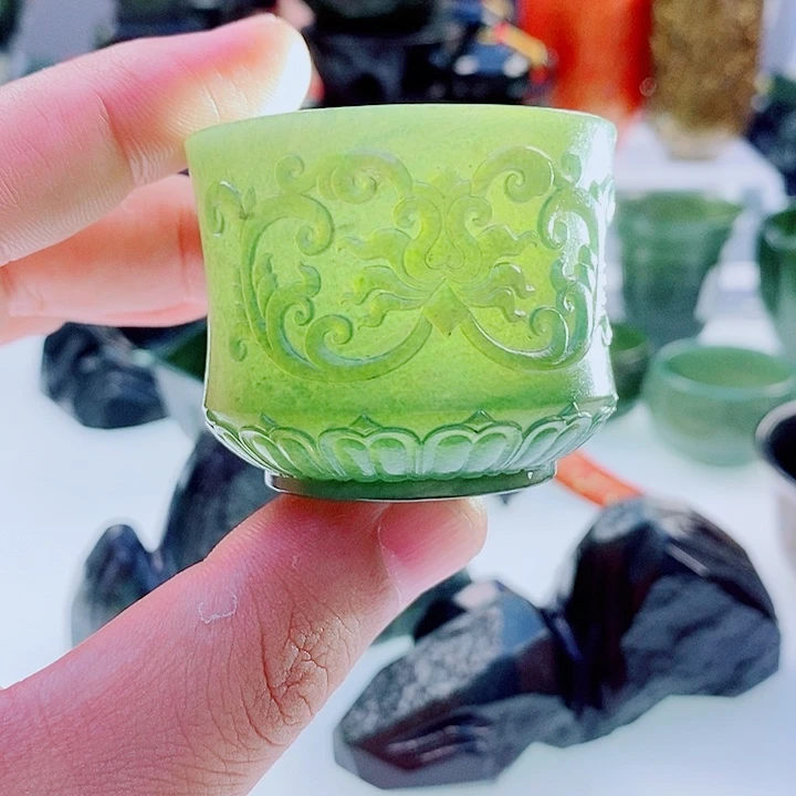 未镶嵌和田玉（青玉）把件精品
