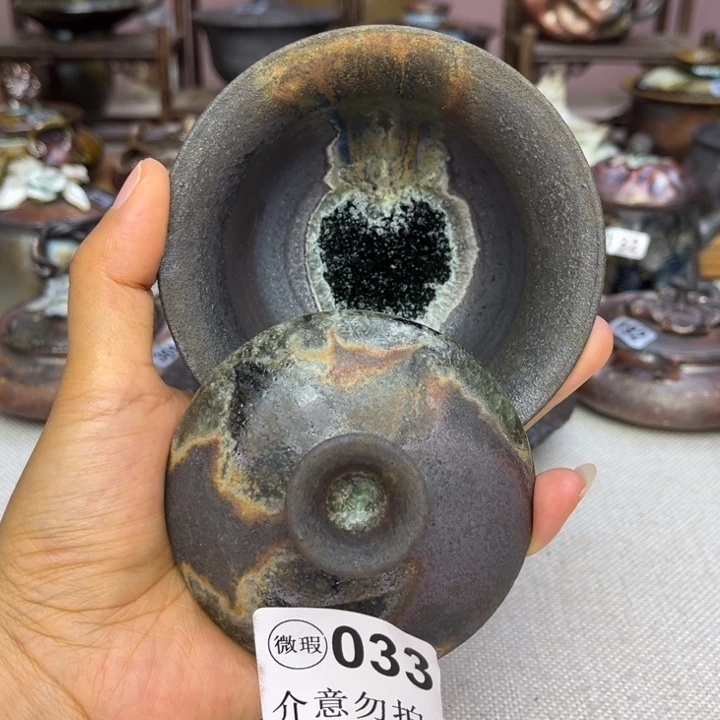 壶裸柴烧陶瓷茶器