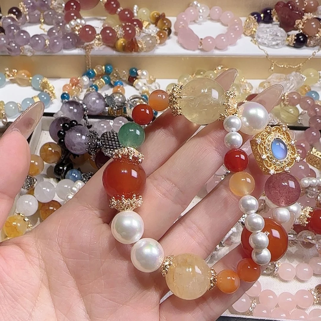 水晶手链未镶嵌八