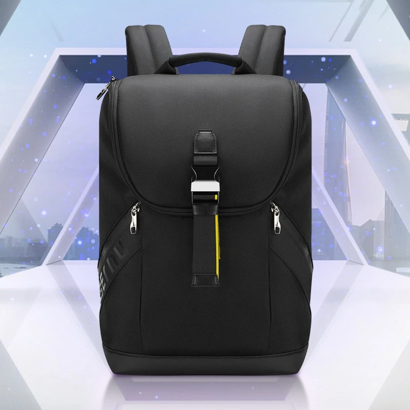 tigernu男士通勤旅行双肩包百搭休闲大容量背包防水设计感电脑包