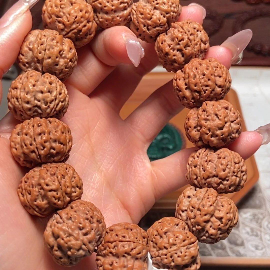 金刚菩提手串五瓣23闷墩梅花423