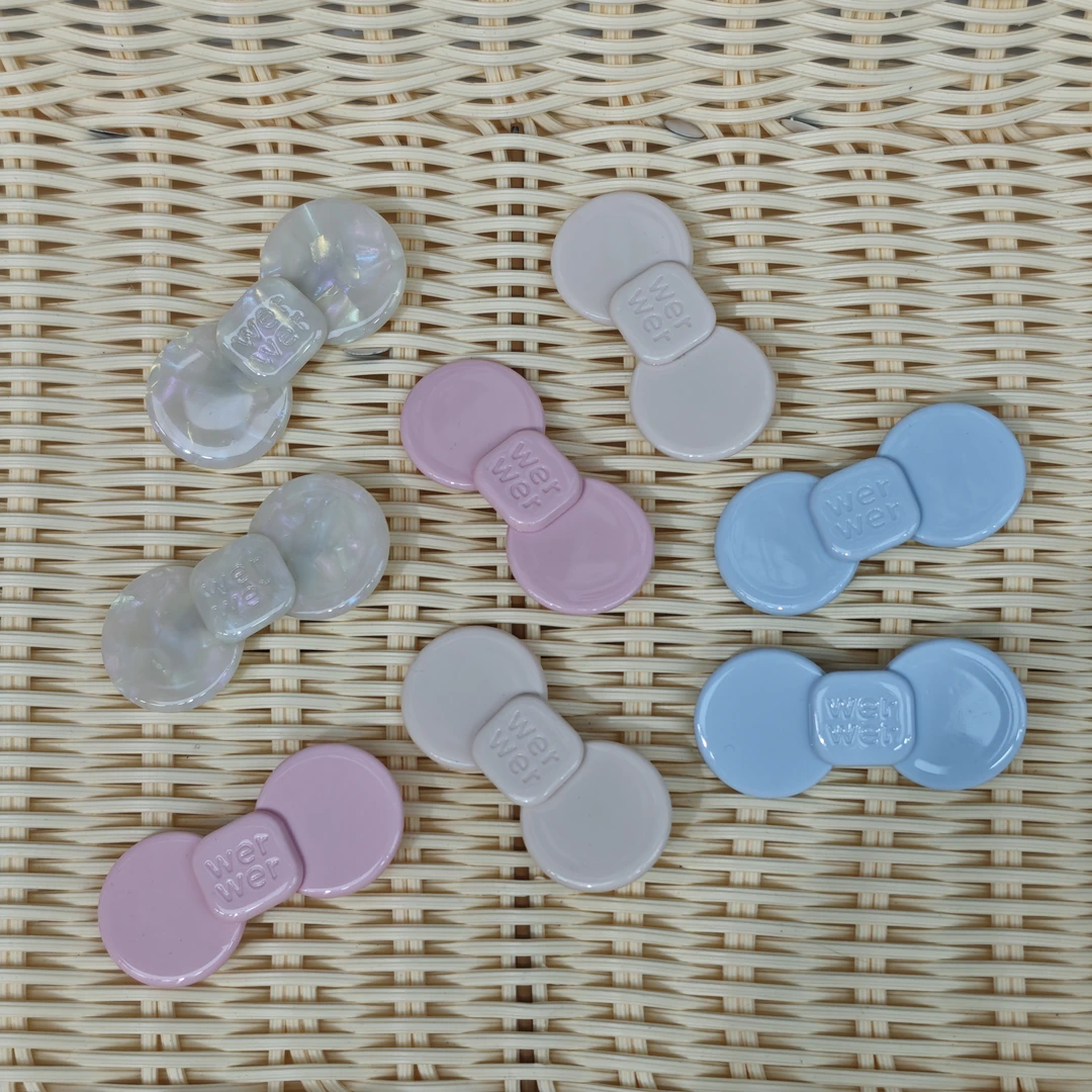 糖果色蝴蝶结对夹