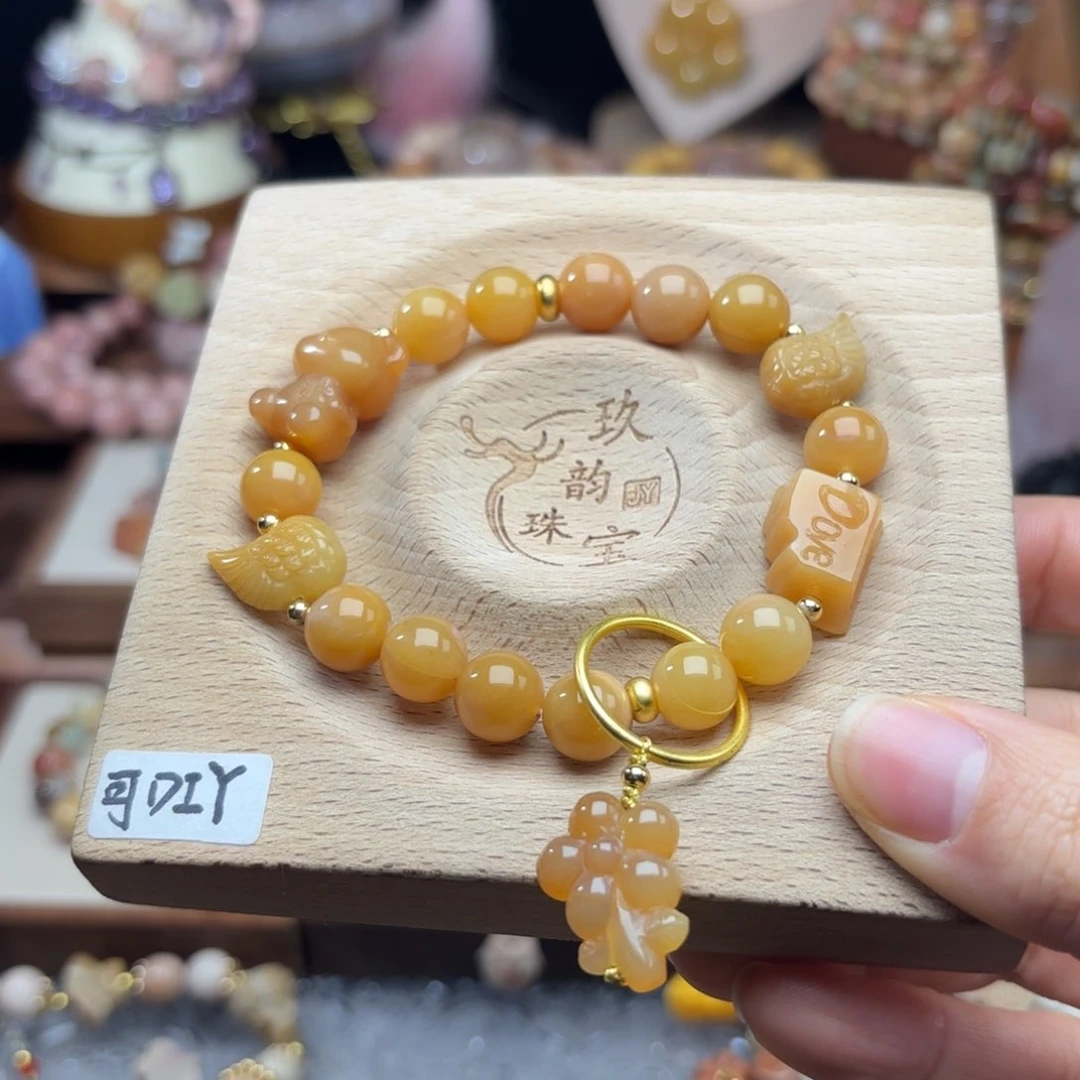 石英质玉珠宝半成品未镶嵌