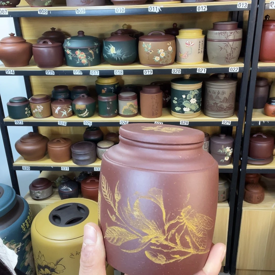 紫砂茶叶罐紫砂茶叶罐