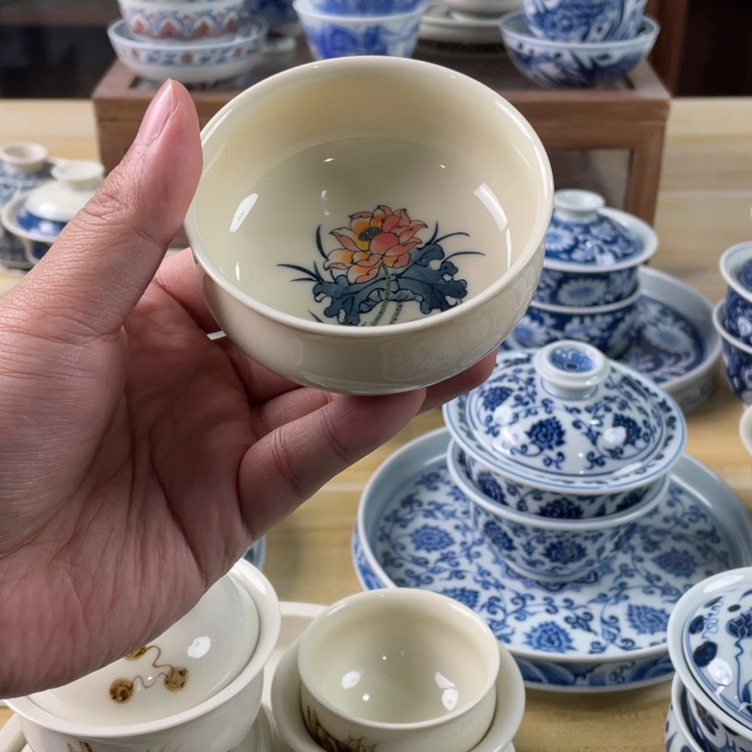 景德镇手工手绘茶具