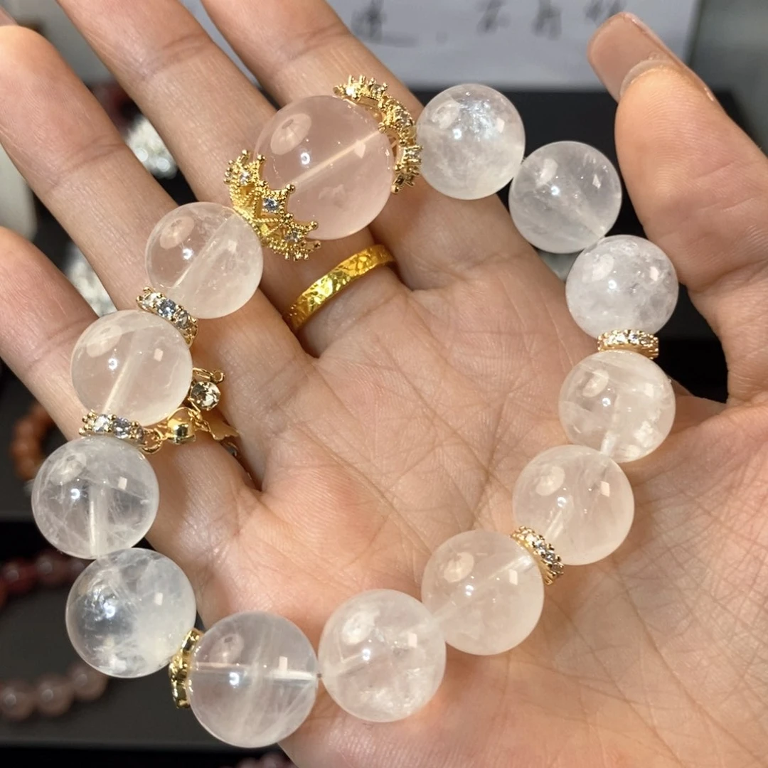 水晶手链合金水晶