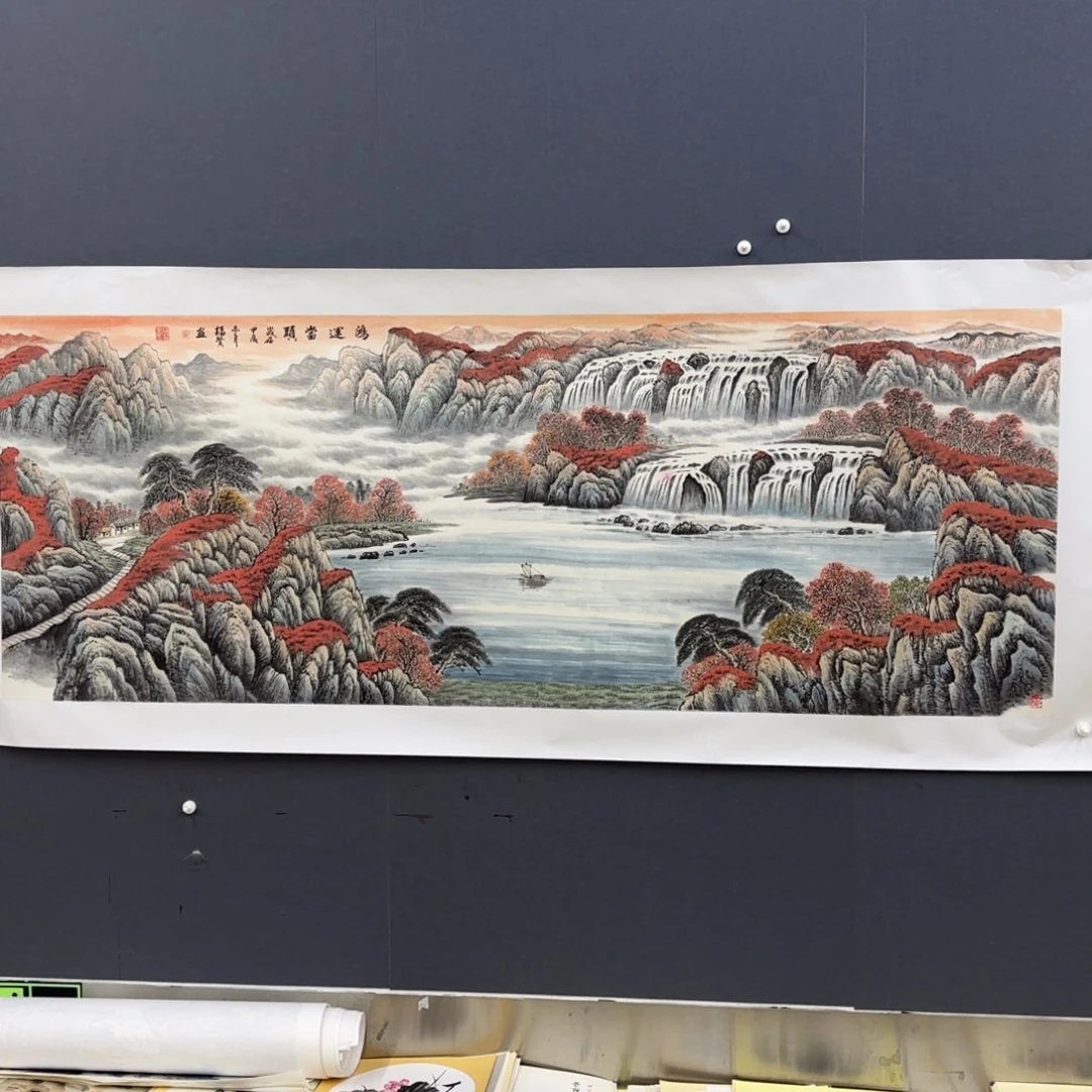 国画卡纸的制作方法是