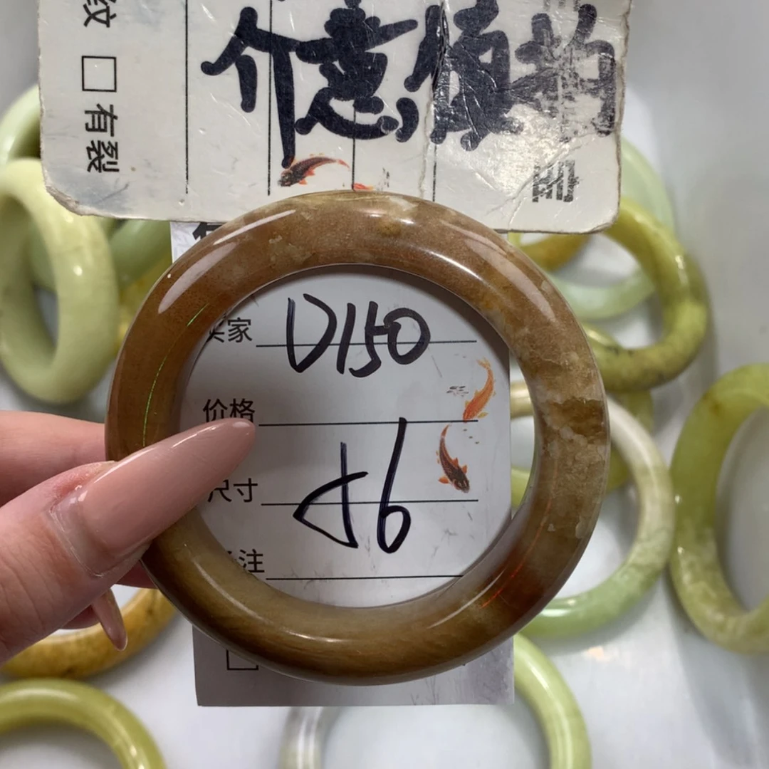【闪购商品】未镶嵌蛇纹石玉手镯