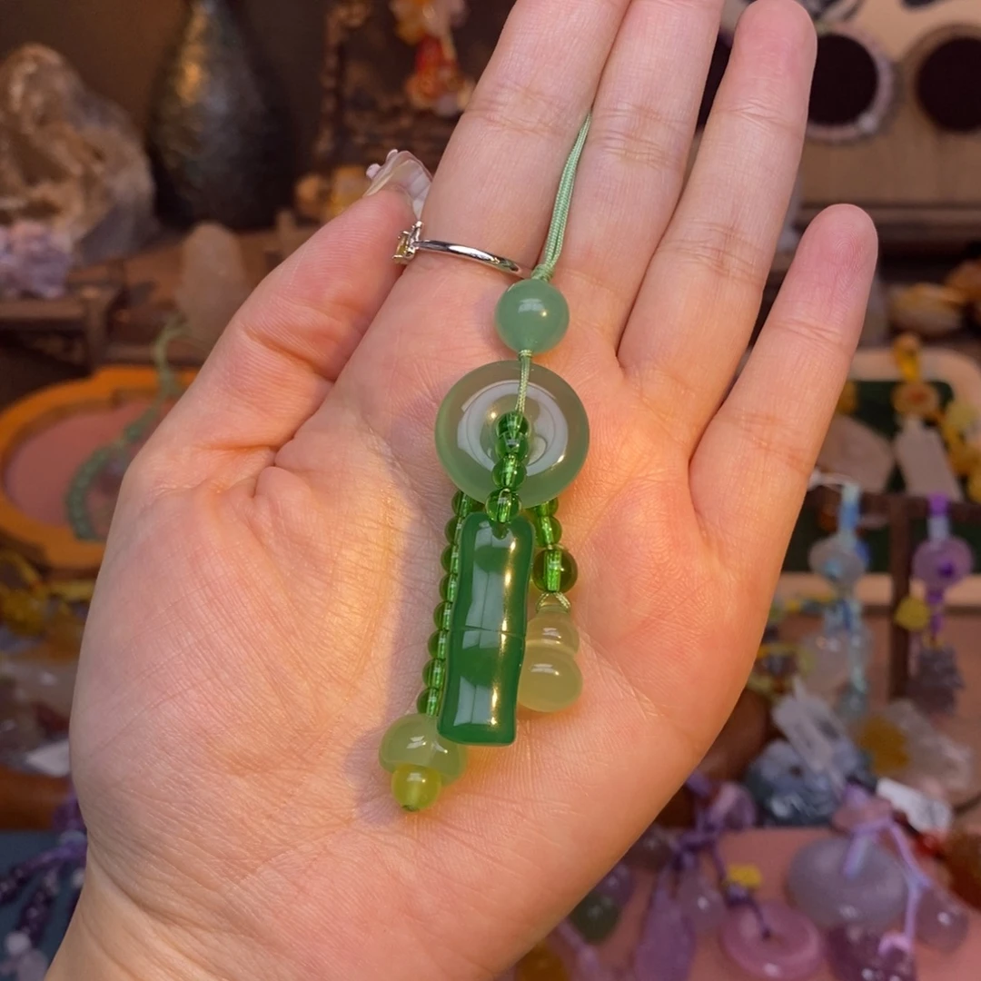 玛瑙/玉髓未镶嵌车挂