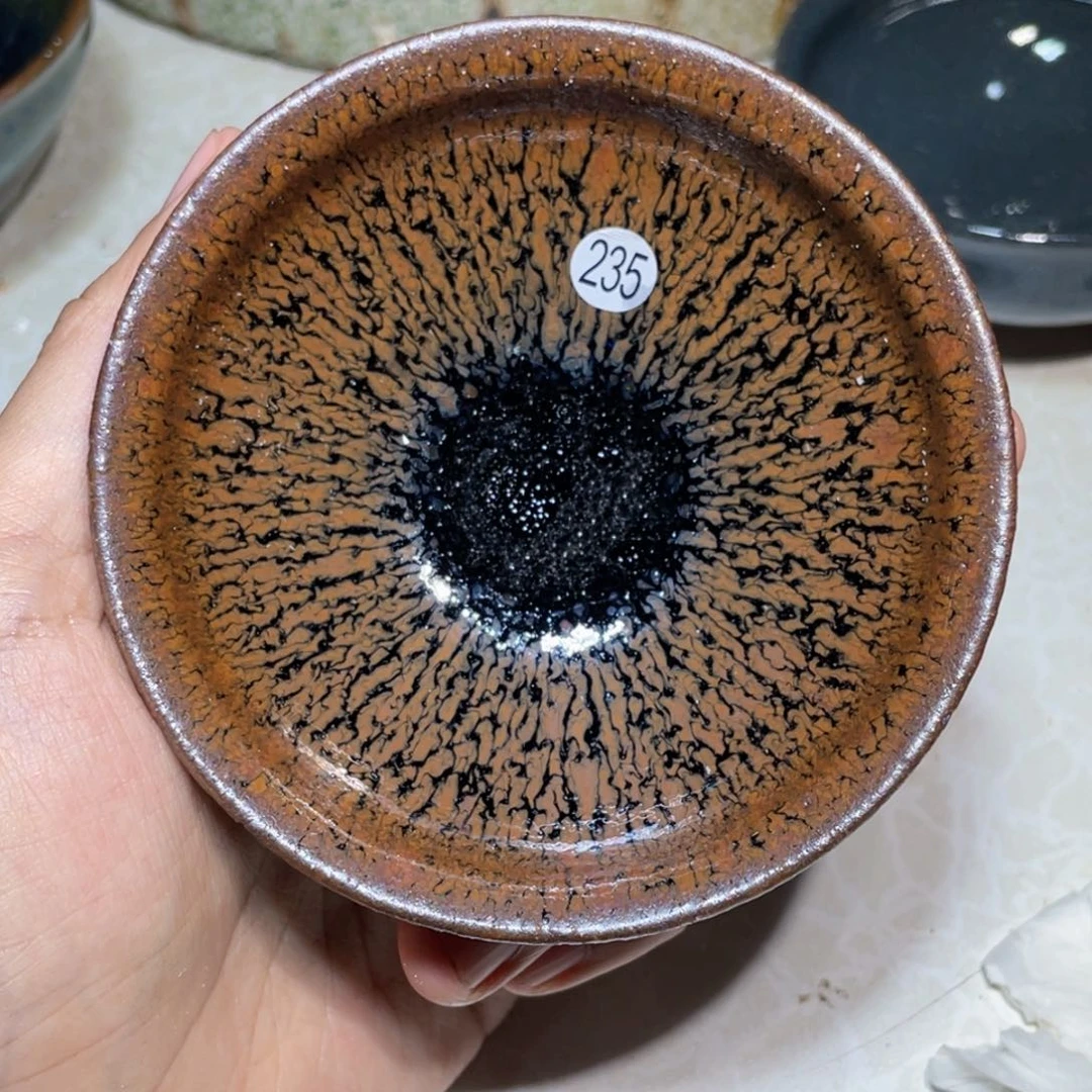 茶盏龙窑柴烧建盏235