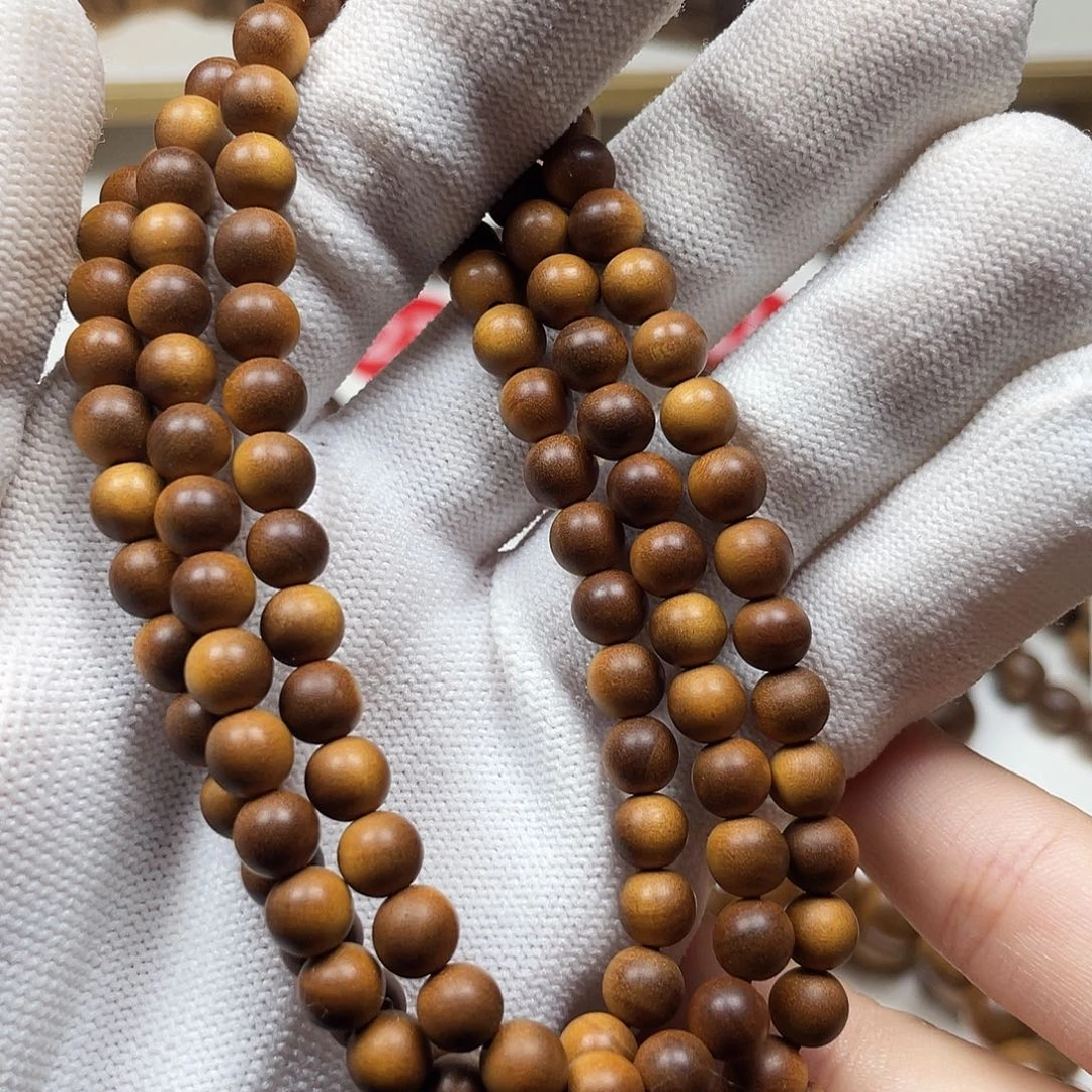 手串/手链檀香木老山檀香06/108供奉横纹老料