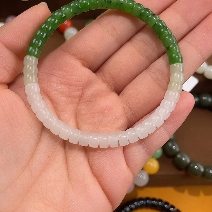 和田玉未镶嵌手串