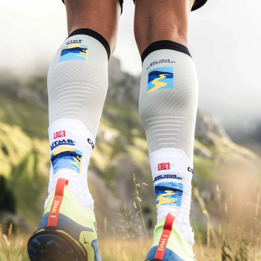 CompressportUTMB2025跑步越野压缩小腿套3.0限量版