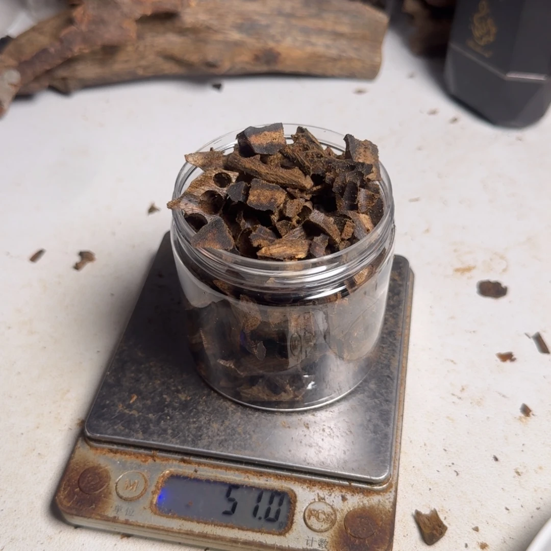 楠木油叶子车珠老料50