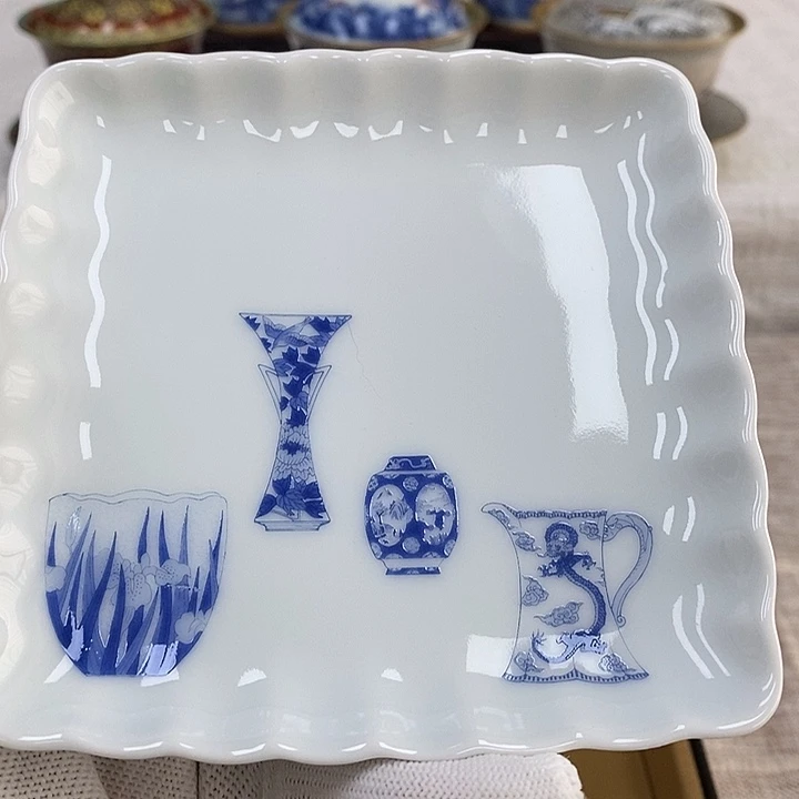 瓷片口径11进口瓷器