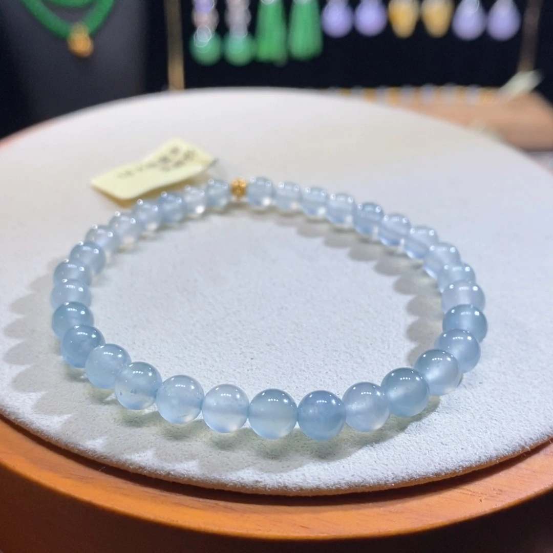 翡翠未镶嵌吊坠(不含链)翡翠冰蓝手串（买断价）