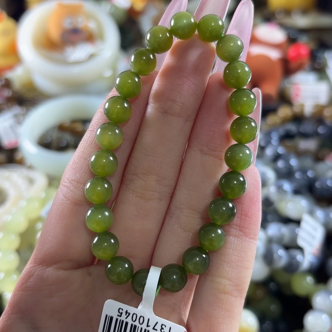 和田玉未镶嵌手链54