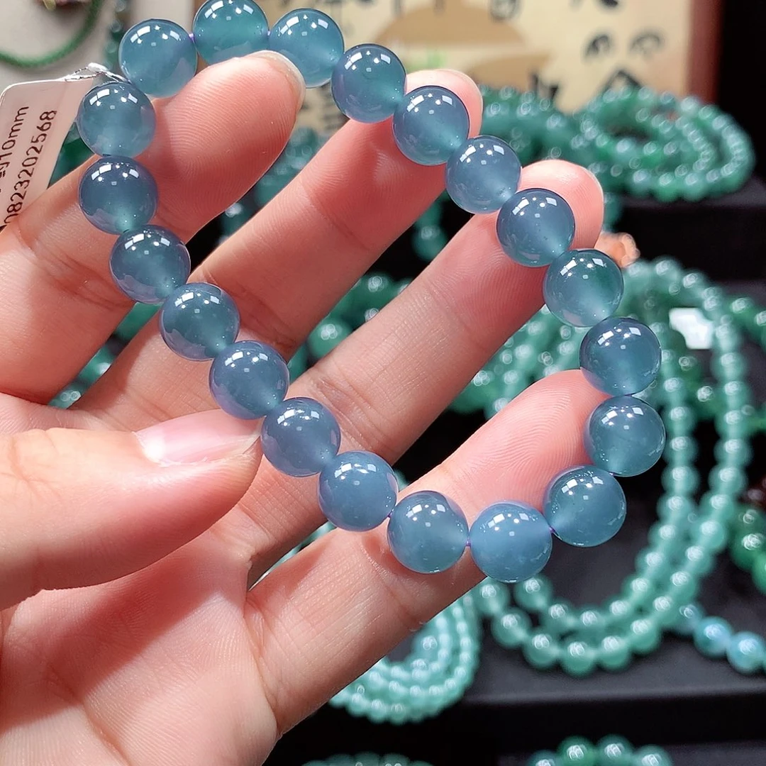 旋***～翡翠未镶嵌手链卡10