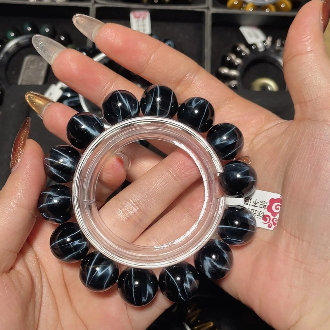 啦***风木变石（虎睛石）未镶嵌手链