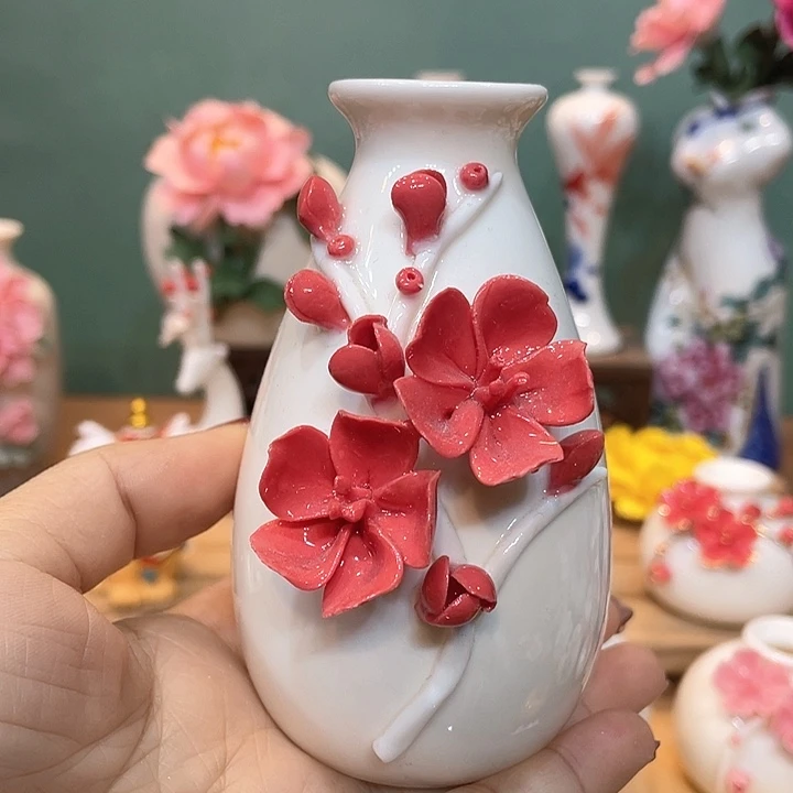 摆件手工陶瓷精致摆件