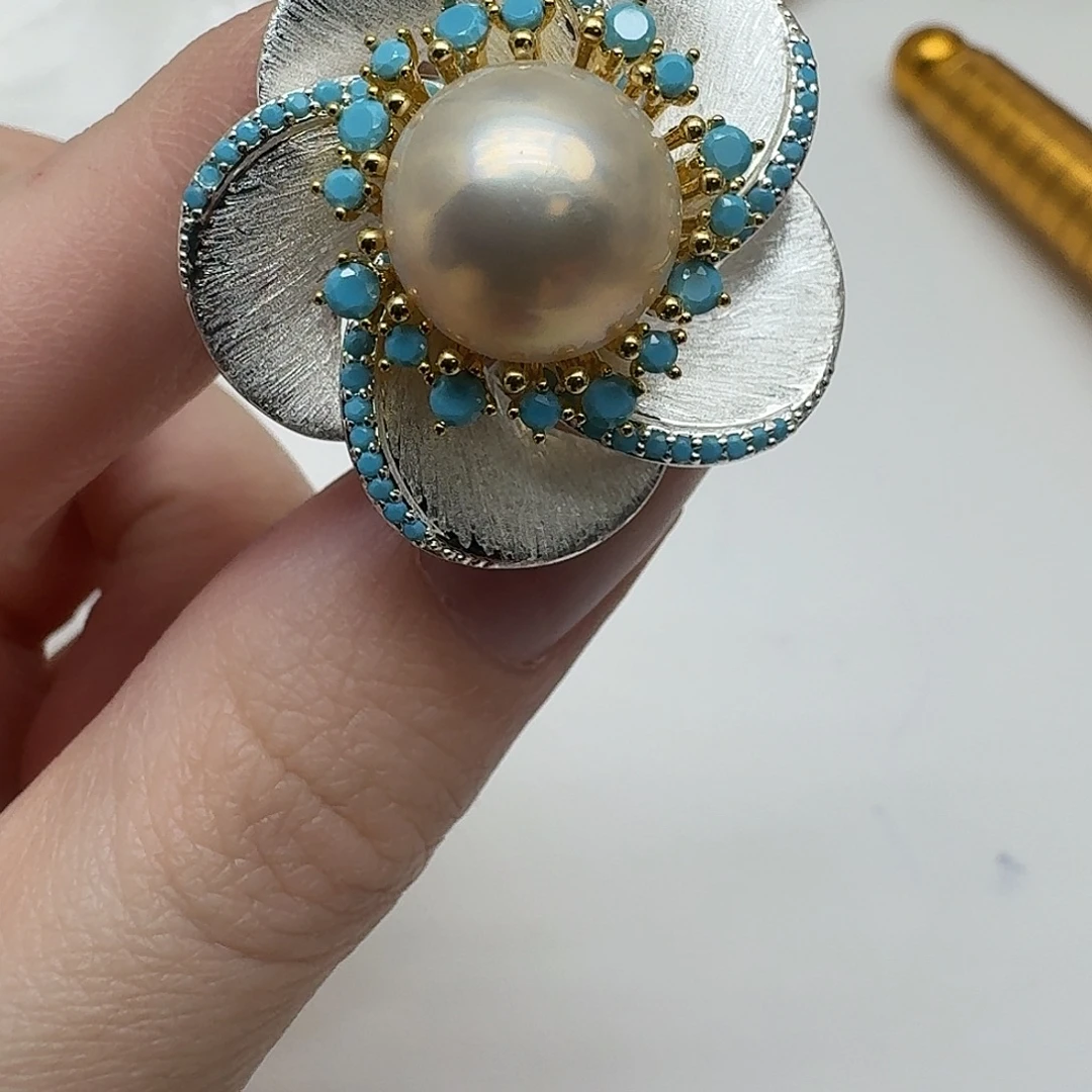 海水珍珠未镶嵌胸饰