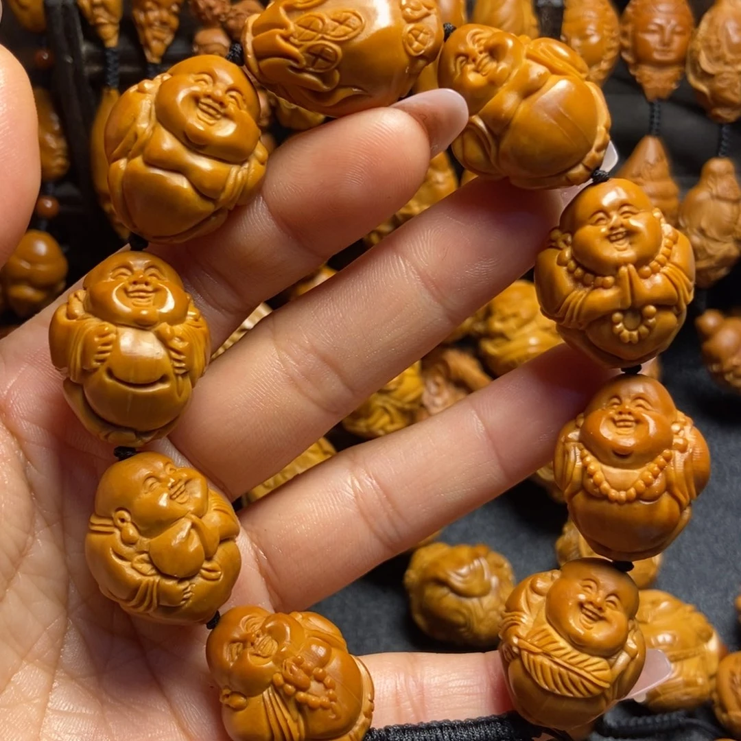 【闪购商品】手串/手链橄榄核八大弥勒