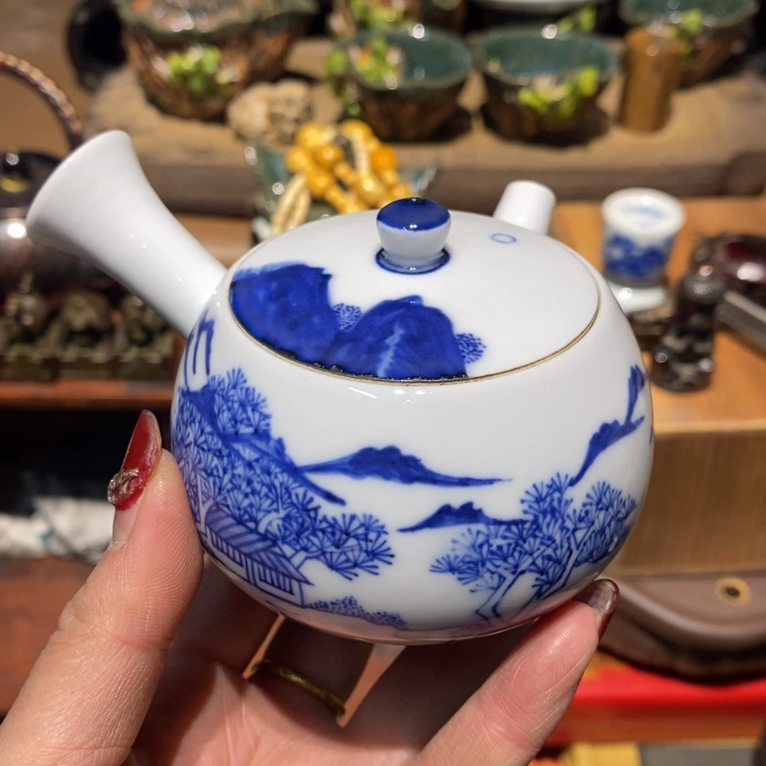 紫砂茶壶密胺手绘陶瓷