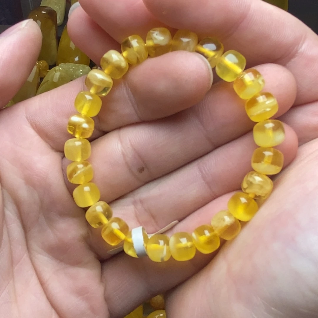 琥珀未镶嵌裸石蜜蜡